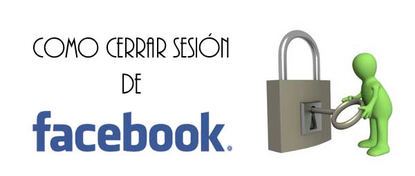 cerrar sesion en facebook