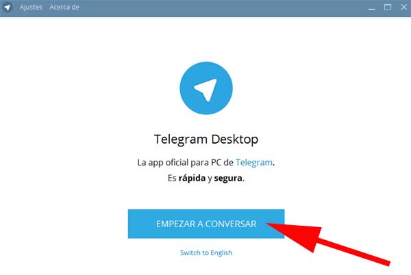 acceder a telegram