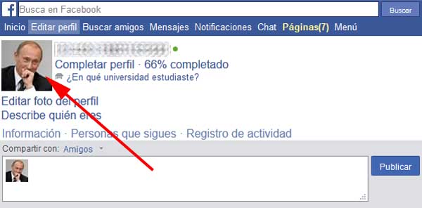 C mo poner una foto de perfil en Facebook sin recortar 