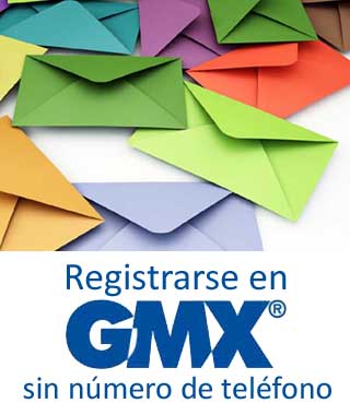 Abrir un correo en GMX sin número móvil