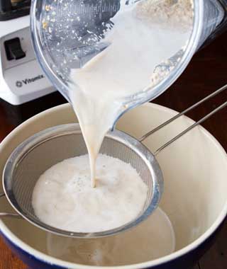 Cómo hacer leche de avena casera