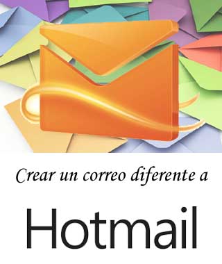 Cuenta de correo diferente a Hotmail