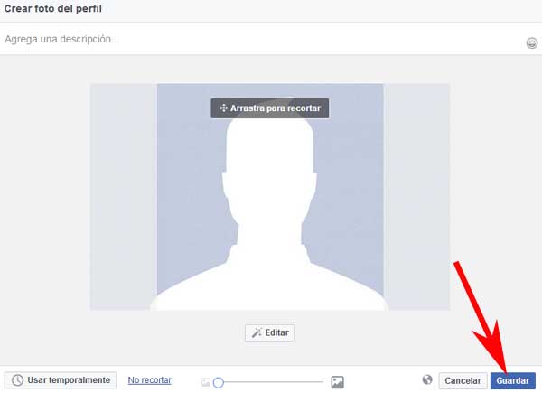 Cómo quitar la foto de perfil de Facebook sin eliminarla