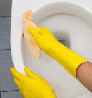 Limpiar el WC