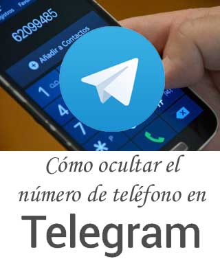 Cómo esconder el número de teléfono móvil en Telegram a otros contactos