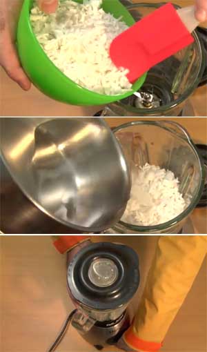 Cómo hacer leche de coco en casa