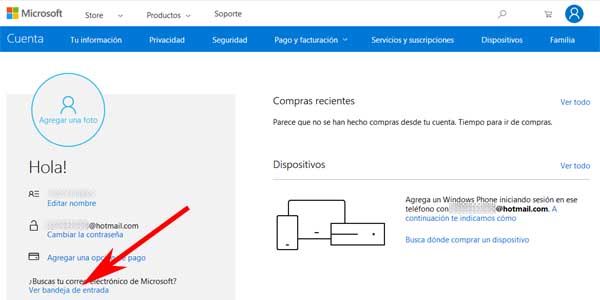 Cómo cambiar mi correo de seguridad en Hotmail