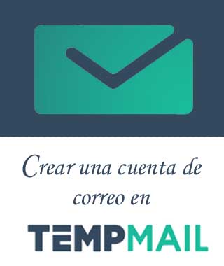 Crear correo temporal y anónimo Temp Mail