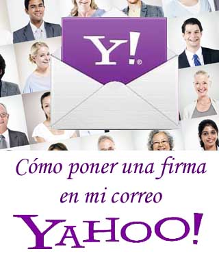 Cómo agregar una imagen de firma en mi corroe Yahoo!