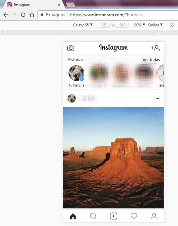 como subir fotos a instagram desde el pc u ordenador