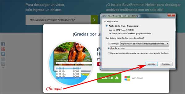 Descargar videos de YouTube a mi PC sin programas