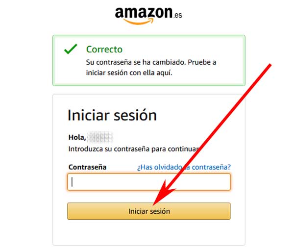Amazon reestablece la contraseña de numerosos usuarios