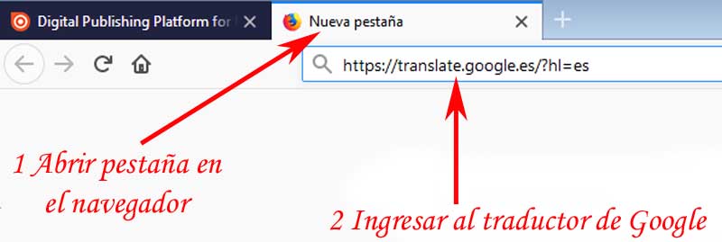 como traducor una pagina web al espanol