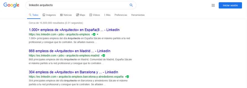 ver empresas en linkedin sin iniciar sesion