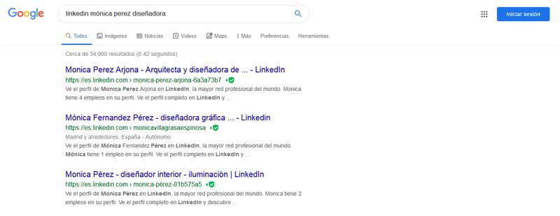 ver perfils de linkedin sin inicar sesion