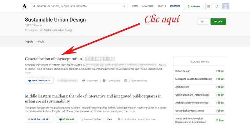 leer documentos en academia