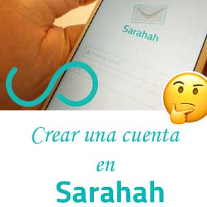 registrarse en sarahah