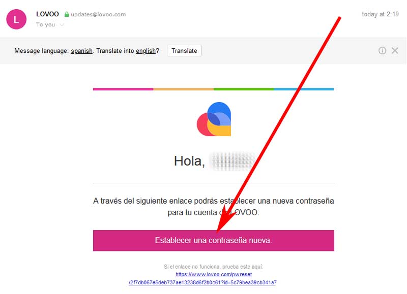 como recuperar una cuenta de lovoo
