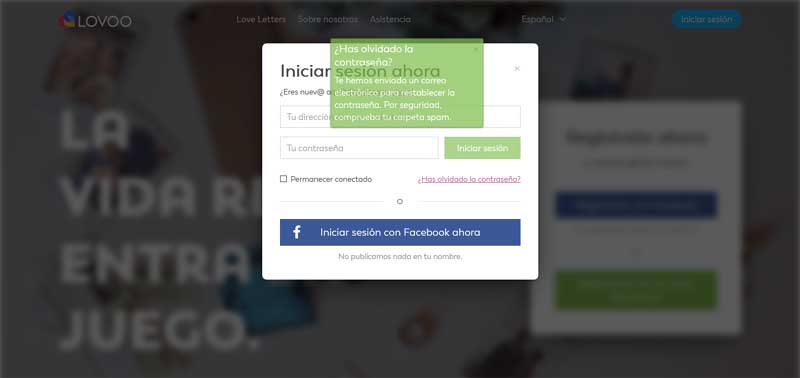 como recuperar una cuenta de lovoo