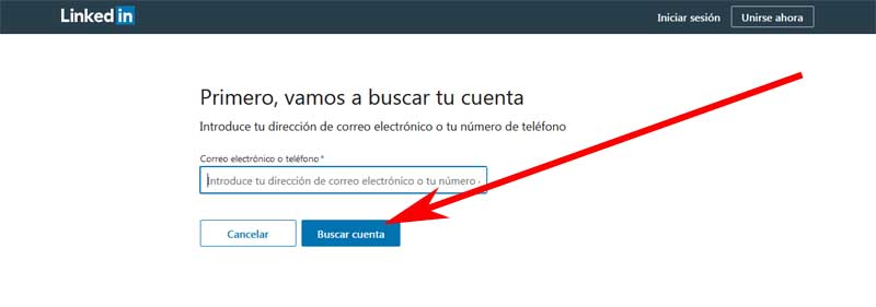 como cambiar mi contrasena de linkedin