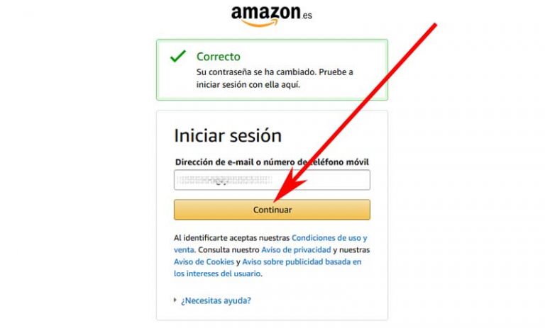 Cual Es Mi Contraseña De Amazon